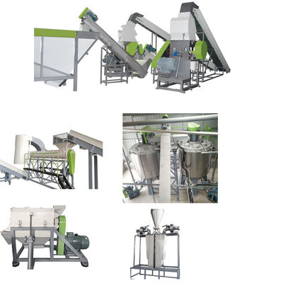 kopen PET-flessenwaslijn 490kw Plasticflessenwaslijn 500kg/h - 3000kg/h online manufacture