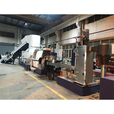 kopen Eenvoudige stap op maat gemaakte plastic pelletizing recycling machine 110kW online manufacture