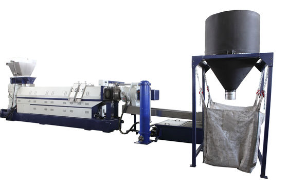kopen PP PE Film Plastic Squeezing Machine Single Screw Plastic Extruder Machine 500 kg/uur online manufacture