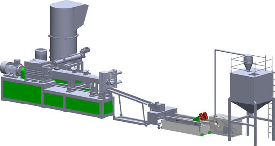 kopen Elektrische verwarming Polyester recycling machine Customized Pet Recycling Plant 500kg/Hr online manufacture