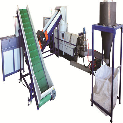 PP/PE Plastic Pelletizing Recycling Machine 200kg/Hr Recycling Extruder Machine