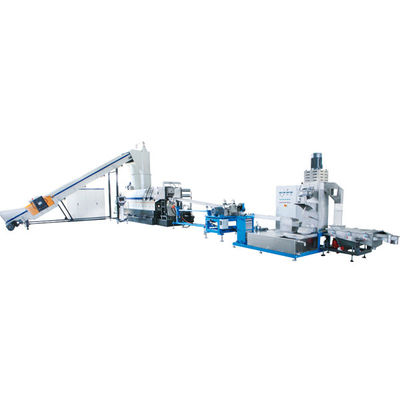 500 - 2000 kg/h Fabrikanten van eenvoudige schroef-extruder / Plastic Flak Pelletizing Line