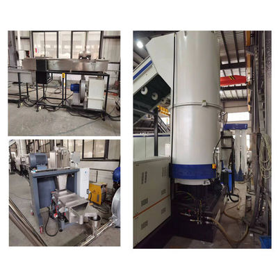 75 kW - 110kW Plastic Pelletizing Recycling Machine Automatisch met waterkoeling