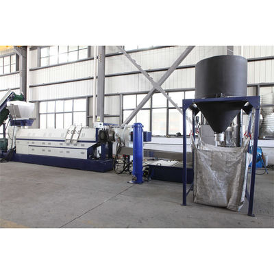ABS Plastic Waste Recycling Machine Carbon Steel Plastic Flakes Pelletizing Line Op maat