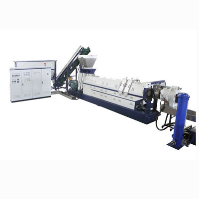 Eensaagse plasticspelletiseringsmachine voor recycling 500 kg/uur Eenschroefextruder SJ-type