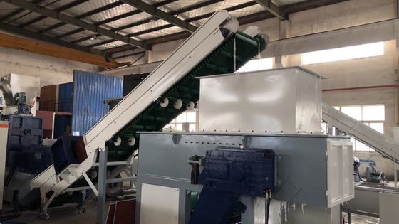 Eenvoudige schroef plastic pelletizing recycling machine PA Film Plastic Granulator Machine