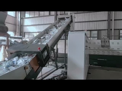 Zwaar gedrukte BOPP-plastiekfolie dubbelstapige enkel schroef-extruder recycling-extrudermachine