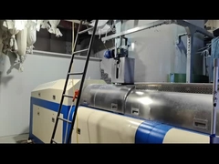 Recyclingmachine voor PET-vezels en PET-vlokken met snijcompressor, enkelstapspelletmachine